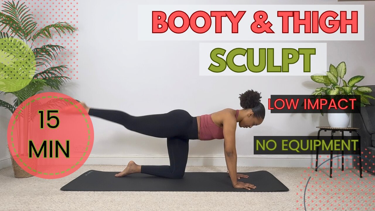 🔥15 MIN Inner, Outer Thigh & Glute Pilates Workout | Low Impact, No Equipment🔥