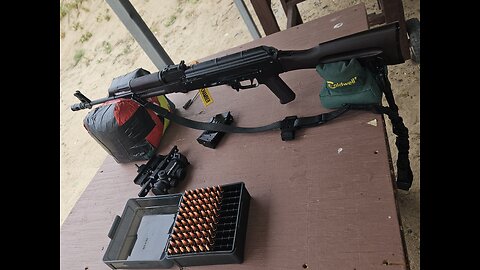 Palmetto State Armory AKM G3 Irons and Optics