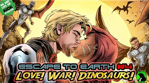Escape To Earth #4 – Official Cinematic Trailer | Sci-Fi Comic Kickstarter