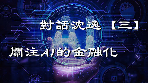 訪問：沈逸 主題：對話沈逸【三】關注AI的金融化
