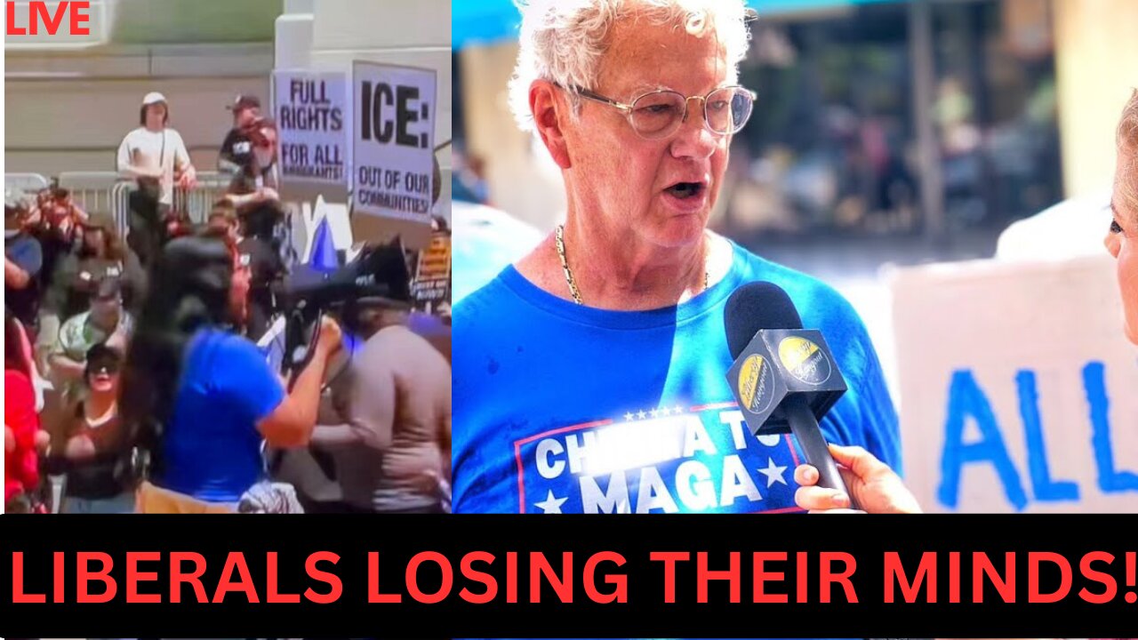 LIBERALS LOSING THEIR MINDS LIVE!