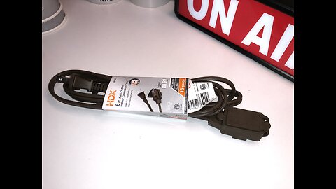 Just a Look at @ HDX 6 ft. 16/2 Light Duty Indoor Multi-Outlet Extension Cord, Brown