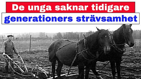 De unga saknar tidigare generationers strävsamhet