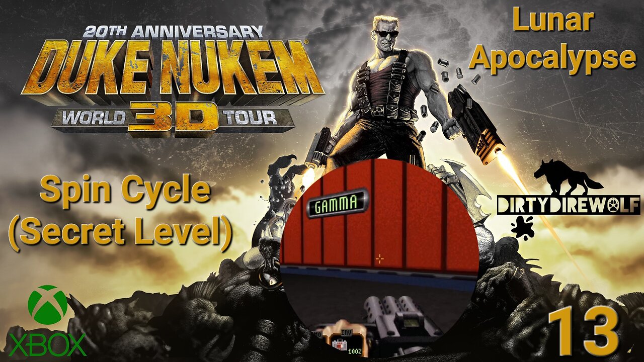 Duke Nukem 3D: 20th Anniversary World Tour - Lunar Apocalypse: Spin Cycle (Secret Level)
