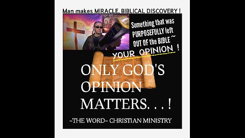 Man makes MIRACLE BIBLICAL DISCOVERY !