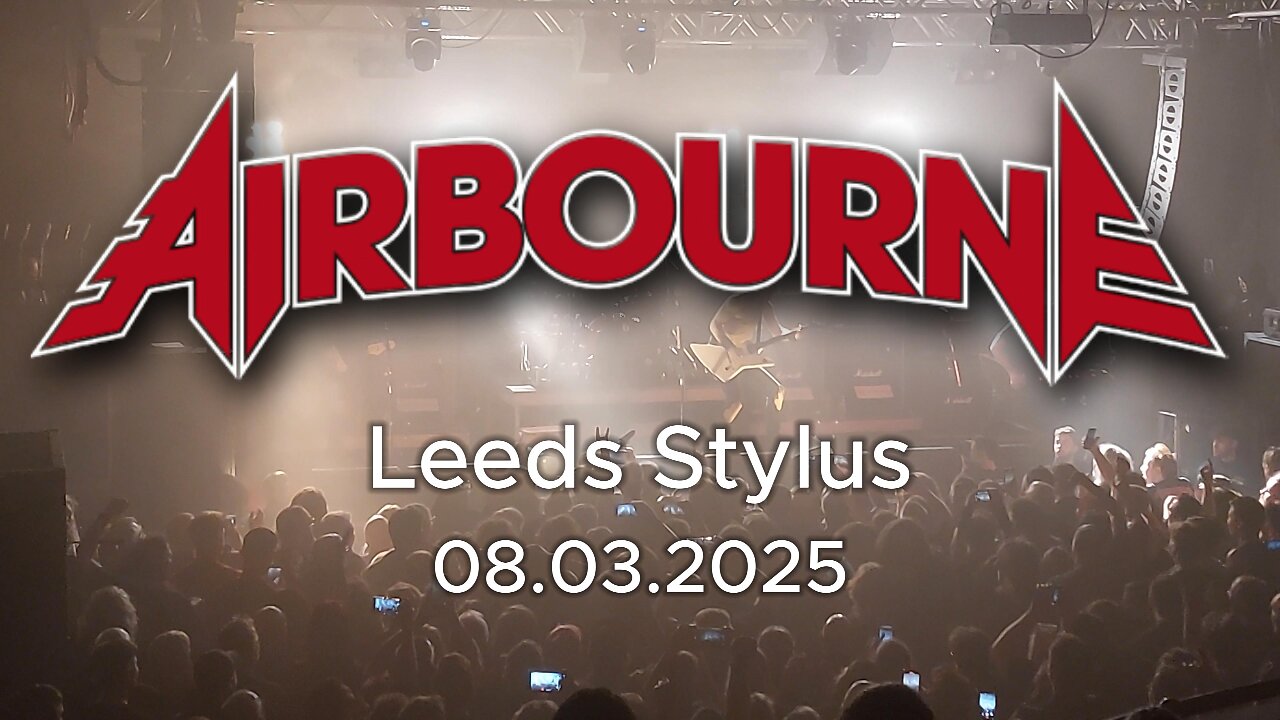 Airbourne Live at Stylus Leeds (08.03.2025)