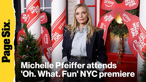 Michelle Pfeiffer attends 'Oh. What. Fun' NYC premiere