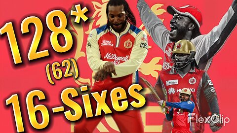 128 Runs | Chris Gayle’s Monster Knock | RCB vs Delhi – IPL 2012*