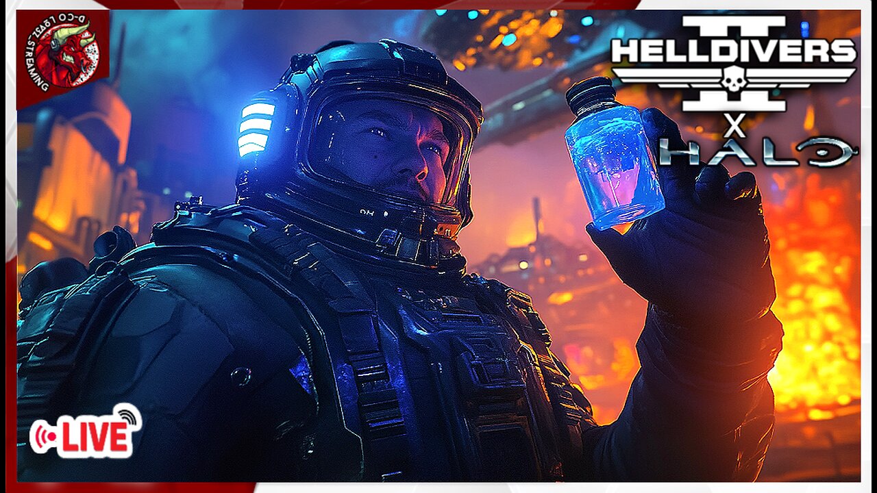 🔴 HALO! But, it's Helldivers 2 | DCLS: #helldivers2 #gameplay | #live (#stream VOD)