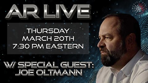 AR Live w/ Joe Oltmann