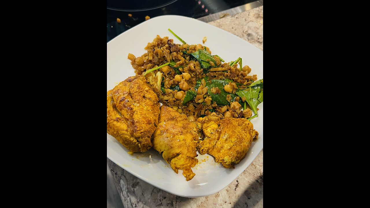 Lemon Chicken Dinner !