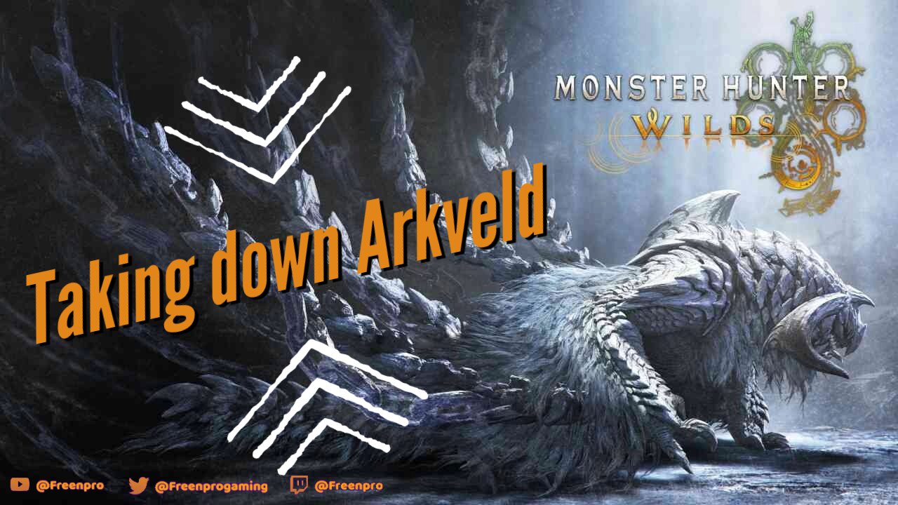 Monster Hunter Wilds: First Arkveld Kill! #gaming #gameplay