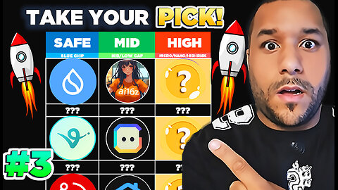 🔥 10X - 1000X! Blue Chip, Mid Caps, HIGH RISK CRYPTOS! Take Your Pick! | Part 3