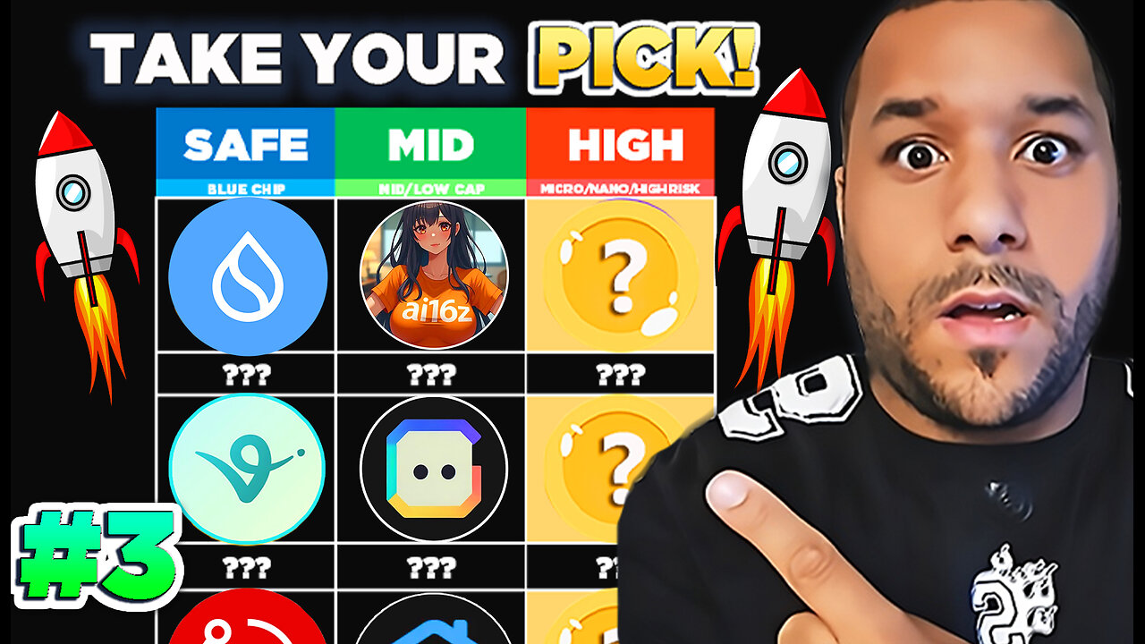 🔥 10X - 1000X! Blue Chip, Mid Caps, HIGH RISK CRYPTOS! Take Your Pick! | Part 3