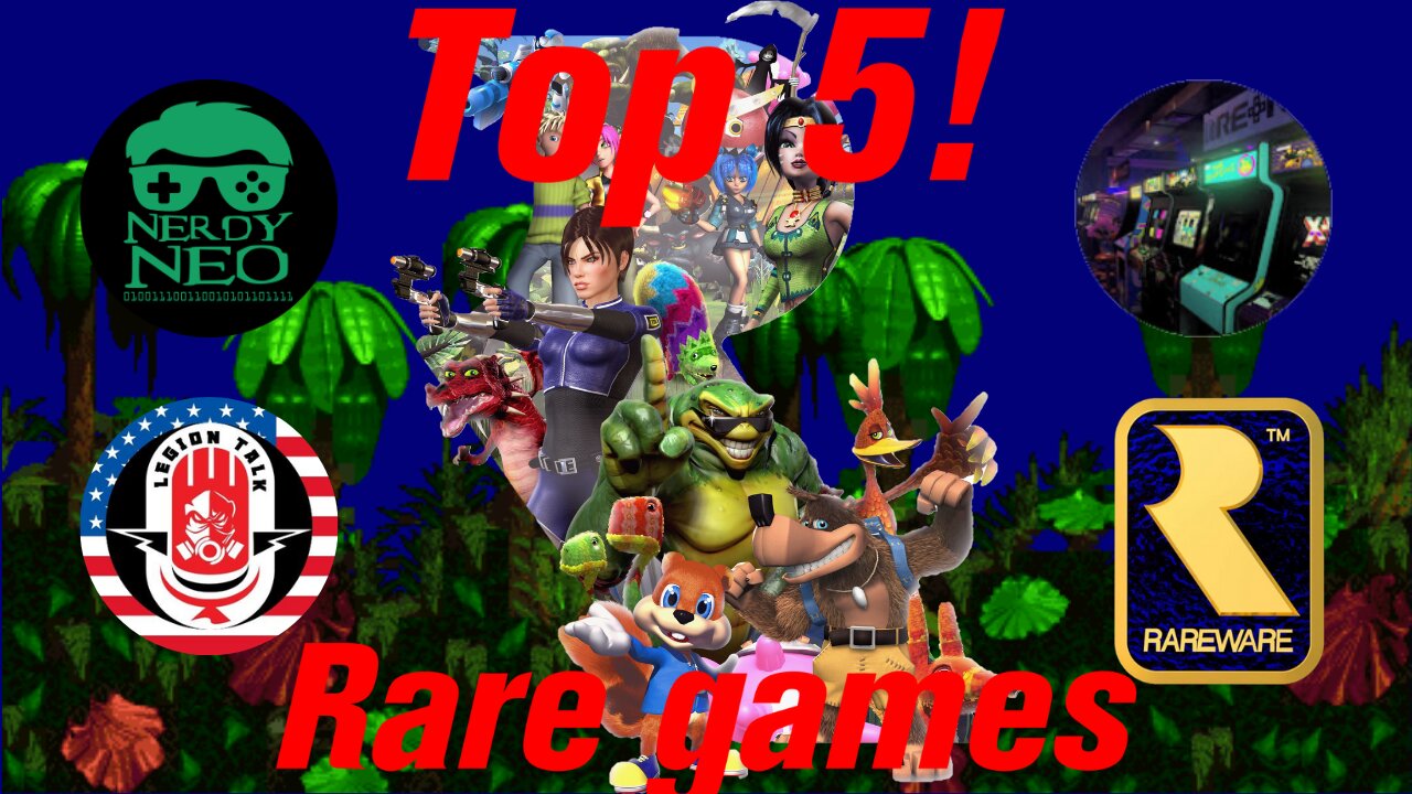 Top 5! Episode 36, Rareware games