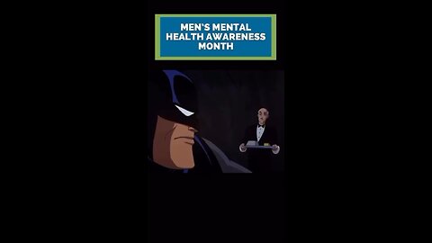 Men’s mental health awareness