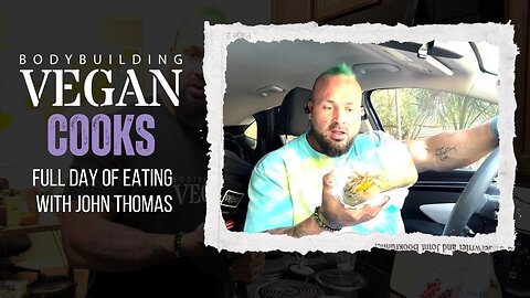 Vegan Bodybuilding Meal Plan For Muscle Gain | Full Day of Eating with TheBodyBuildingVegan