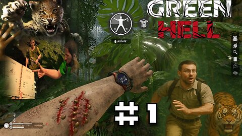 SOBREVIVIENDO EN LA SELVA DE GREEN HELL---FULL GAMEPLAY # 1