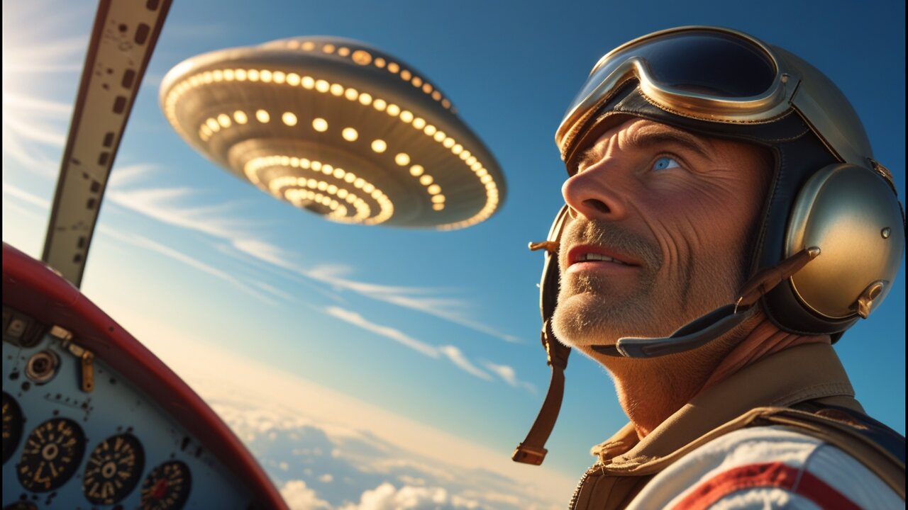 Pilot Sees Windows At Close Range