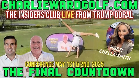 THE FINAL COUNTDOWN! - Tickets available be quick www.charliewardgolf.com