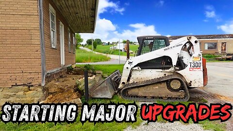 Prepping For New Porch On A 200 Year Old Farmhouse