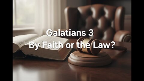Galatians 3 | By Faith or the Law | Pastor Thompson || SFBC Vancouver