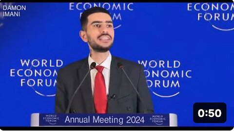 "2024 Davos Meeting Interrupted by Uninvited WEF Participant"