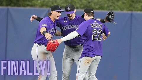 Call it a winning streak! Rockies assured of first series win in 2025