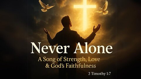 Never Alone – Christian Song They Don’t Want You to Hear | Faith Over Fear Anthem Description: