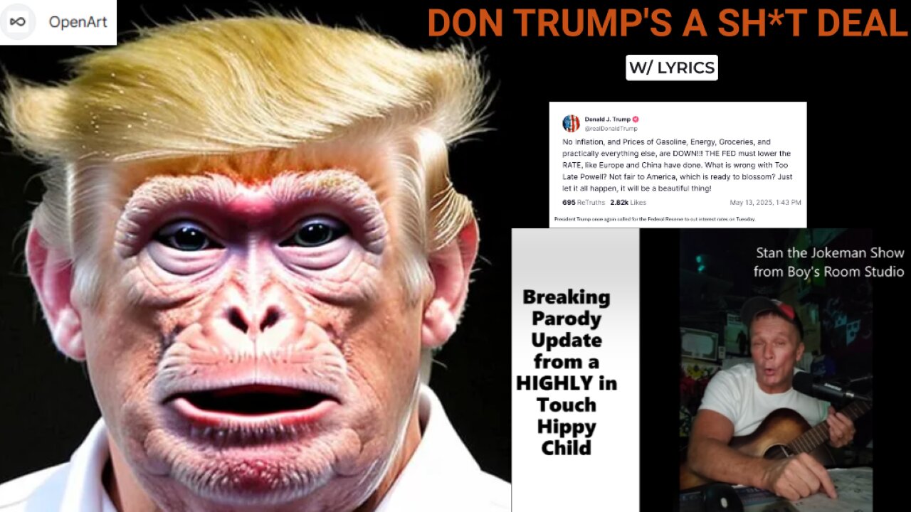 Don Trump's a Sh*t Deal w/ Lyrics DONALD TRUMP PULLING ANOTHER CON