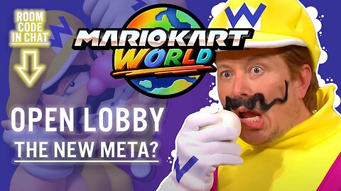 Mario Kart World Open Lobby LIVE!