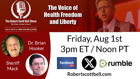 Dr. Brian Hooker, Aluminum Study Exposed, ACIP Replaced, Tylenol Injury Warning, Hour 2 Encore - Sheriff Mack - The RSB Show 8-1-25