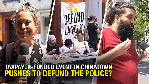 City-funded Chinatown Day features 'Defund the Police' activist group
