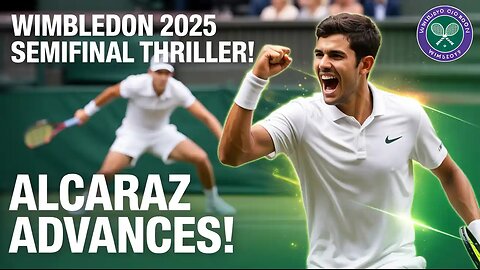 Carlos Alcaraz Creates Wimbledon History! Epic Win Over Fritz Sends Him to Third Straight Final
