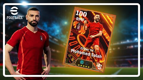 Mohamed Salah Big Time Card Review, Build & Gameplay | eFootball | Player Review