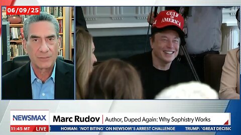 Rudov on Newsmax: Musk MUST Apologize to Trump