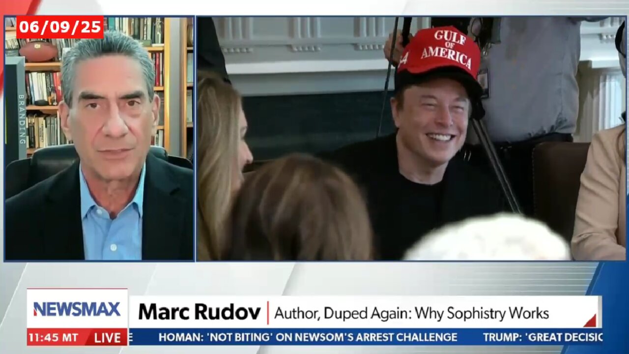 Rudov on Newsmax: Musk MUST Apologize to Trump