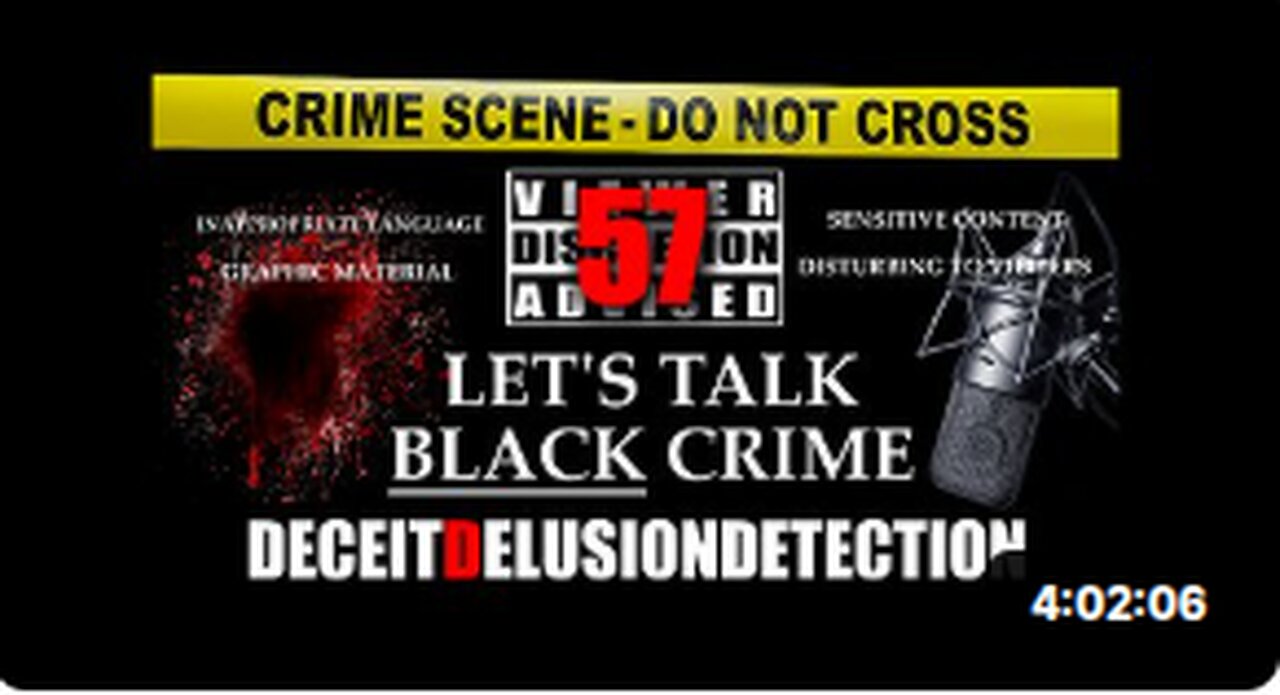(EP57) LET'S TALK BLACK CRIME WITH TRIPLE D