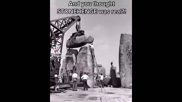 AND YOU THOUGHT STONE HENGE WAS REAL? - OUR HISTORY IS FABRICATED!! - THOUGHTS?