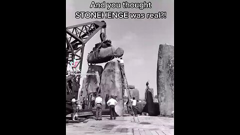AND YOU THOUGHT STONE HENGE WAS REAL? - OUR HISTORY IS FABRICATED!! - THOUGHTS?