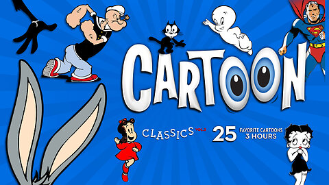 PD Cartoon Classics Vol 3 25 Favorite Cartoons 3 Hours