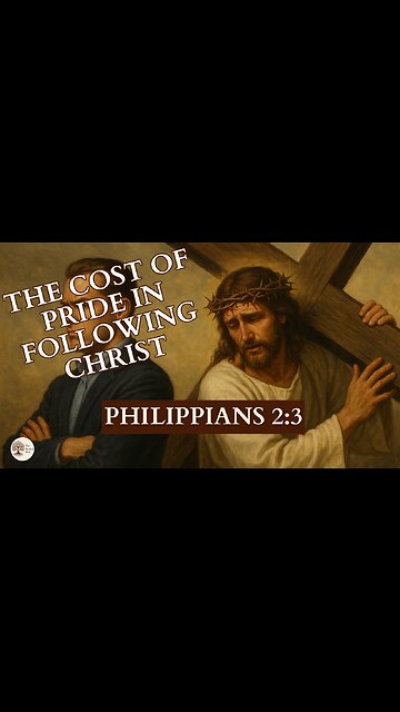 The Cost of Pride in Following Christ Philippians 2:3
