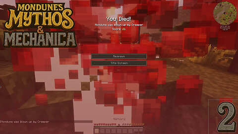 Creepers be Creepin | Let's Play Minecraft Mythos and Mechanica EP 2