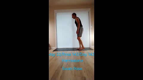 Hamsasana. / Swan Pose