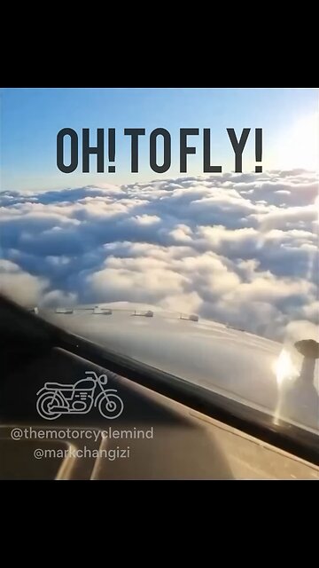 Motorcycles give you wings