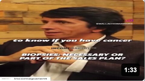 A Biopsy Is Almost A Guarantee Of Cancer Metastasis & Acceleration. Dr Thomas Lodi, MD