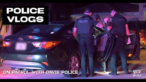POLICE VLOGS : On Patrol with Davie Police Department 
