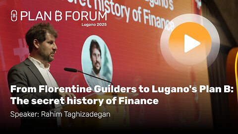 From Florentine Guilders to Lugano's Plan B- The secret history of Finance