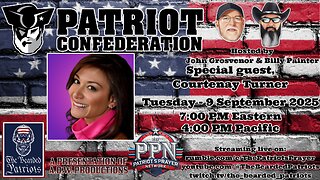 Patriot Confederation - Courtenay Turner Interview (September 9, 2025)