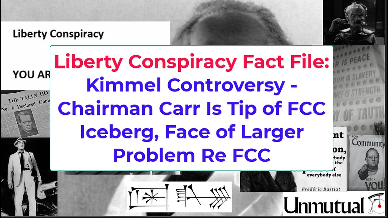 Liberty Fact File: Kimmel Debate - Carr Is Face of FCC Censorship Problem